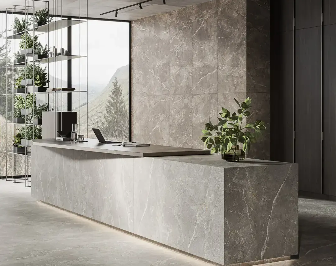 Интерьер с материалами Kerama Marazzi
